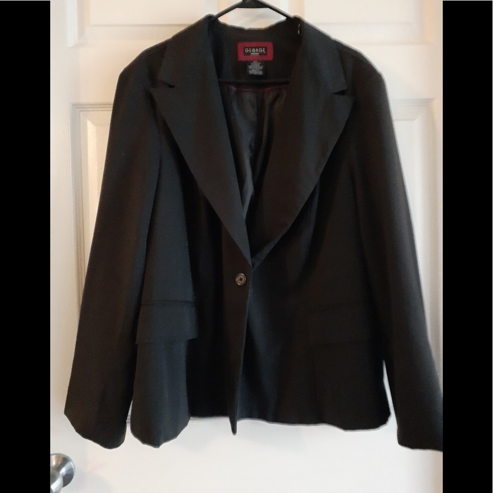 Dark grayish blazer